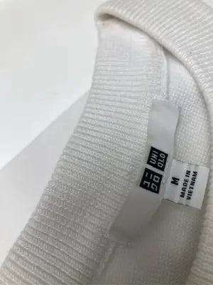 UNIQLO/ユニクロ/Tシャツ/カットソー/トップス/ホワイト/M