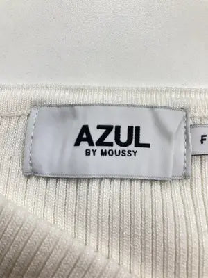 AZUL by MOUSSY/アズールバイマウジー/ニット/セーター/トップス/ホワイト/F