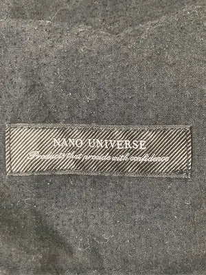 nano UNIVERSE/ナノユニバース/カーゴパンツ/パンツ/ブラック/L