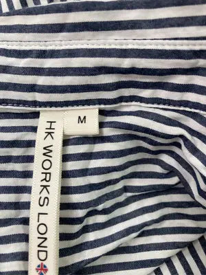 HK WORKS LONDON/エイチケーワークスロンドン/シャツ/ブラウス/トップス/ネイビー/M