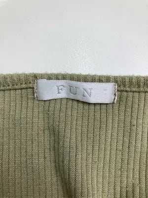 FUN/ファン/Tシャツ/カットソー/トップス/カーキ/F