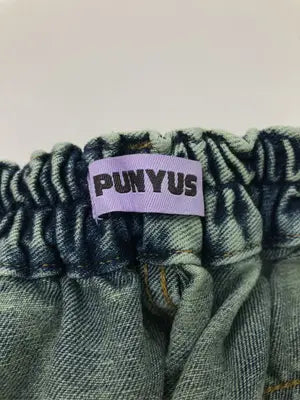 PUNYUS/プニュズ/デニムパンツ/パンツ/ブラック/3