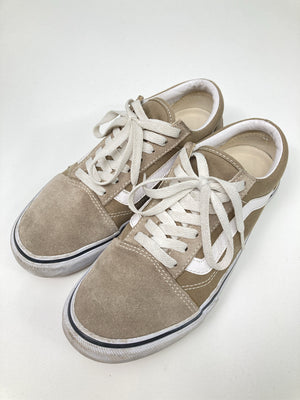 VANS/バンズ/スニーカー/シューズ/ベージュ/24.5cm