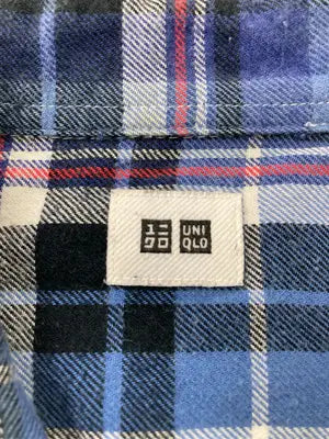 UNIQLO/ユニクロ/シャツ/ブラウス/トップス/ブルー/L