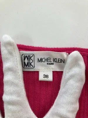 MICHEL KLEIN/ミッシェルクラン/ニット/セーター/トップス/ピンク/38