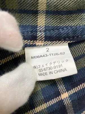 MOUSSY/マウジー/シャツ/ブラウス/トップス/ネイビー/2