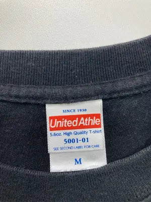 United Athle/ユナイテッドアスレ/Tシャツ/カットソー/トップス/ブラック/M