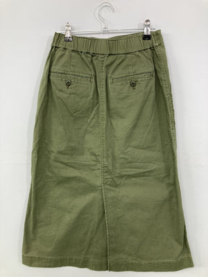 UNIQLO/ユニクロ/ロングスカート/スカート/グリーン/M  ウエスト63-69cm   ヒップ88-94cm