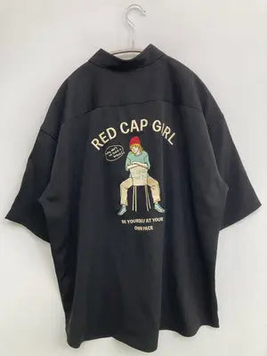 RED CAP GIRL/レッドキャップガール/シャツ/ブラウス/トップス/ブラック/M