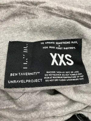 Tシャツ/カットソー/トップス/グレー/XXS