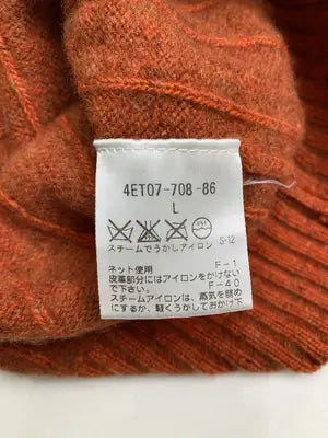 THE SCOTCHHOUSE/ザスコッチハウス/ニット/セーター/トップス/オレンジ/L
