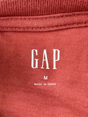 GAP/ギャップ/Tシャツ/カットソー/トップス/レッド/M