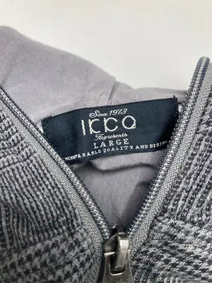 ikka/イッカ/パーカー/トップス/グレー/LARGE
