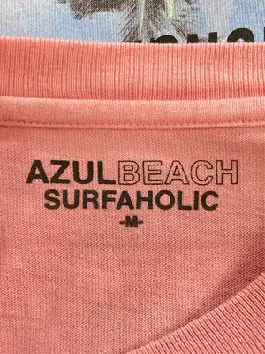 AZUL REACH SURFAHOLIC/Tシャツ/カットソー/トップス/ピンク/M
