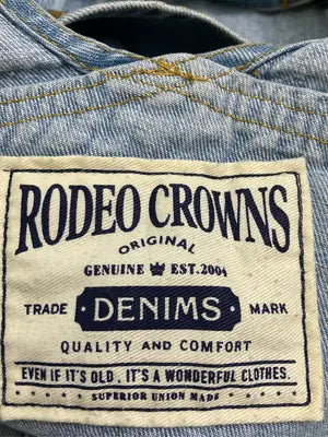 RODEO CROWNS/ロデオクラウンズ/サロペット/オーバーオール/オールインワン・サロペット/ブルー/S
