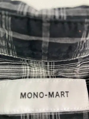 MONO-MART/モノマート/シャツ/ブラウス/トップス/ブラック/L