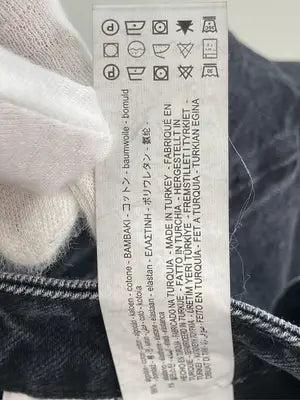 ZARA/ザラ/デニムパンツ/パンツ/ブラック/EUR36