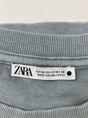 ZARA/ザラ/Tシャツ/カットソー/トップス/ブルー/M