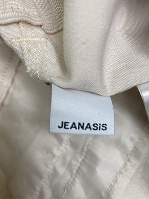 JEANASIS/ジーナシス/スラックス/パンツ/ベージュ/M