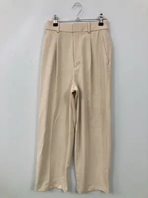 UNIQLO/ユニクロ/スラックス/パンツ/ベージュ/XS   ウエスト57-63cm   ヒップ82-88cm
