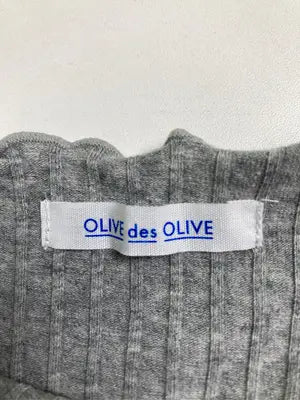 OLIVE des OLIVE/オリーブデオリーブ/ノースリーブ/トップス/グレー/F