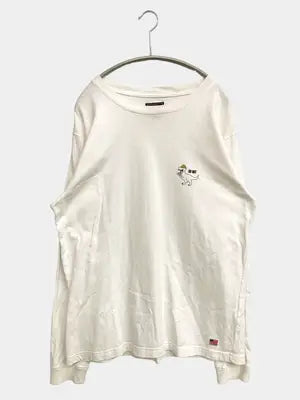 Tシャツ/カットソー/トップス/ホワイト/L