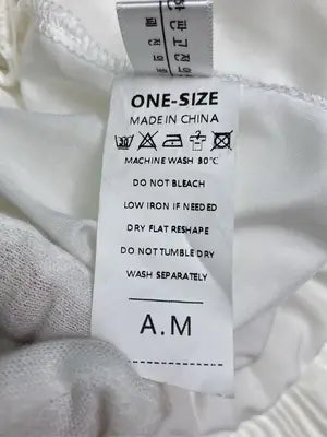 A.M/ロングスカート/スカート/ホワイト/ONE-SIZE