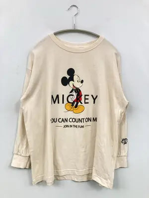 Disney/ディズニー/Tシャツ/カットソー/トップス/アイボリー/L
