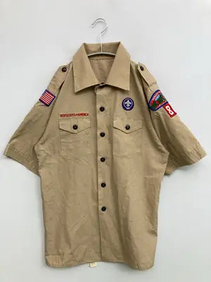BOY SCOUTS OF AMERICA/シャツ/ブラウス/トップス/ベージュ
