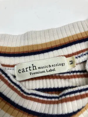 earth music&ecology/アースミュージックアンドエコロジー/Tシャツ/カットソー/トップス/アイボリー/M