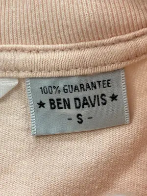 BEN DAVIS/ベンデイビス/Tシャツ/カットソー/トップス/ピンク/S