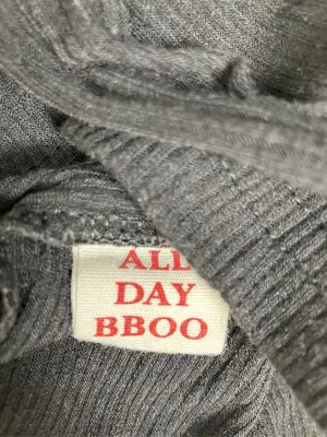 ALL DAY BBOO/オールデイプー/Tシャツ/カットソー/トップス/ブラック