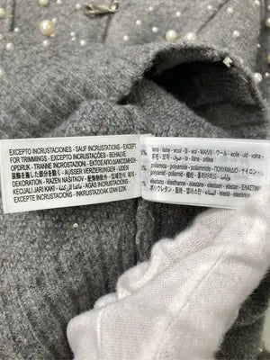 ZARA/ザラ/カーディガン/ボレロ/トップス/グレー/USA L