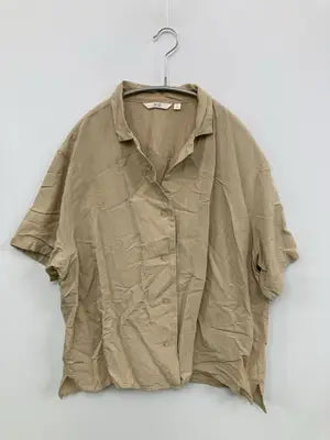 UNIQLO/ユニクロ/シャツ/ブラウス/トップス/ベージュ/L