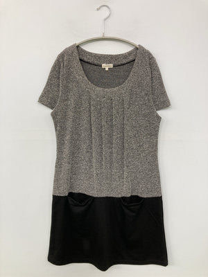 3can4on/サンカンシオン/ワンピース/ワンピース/ドレス/グレー/3