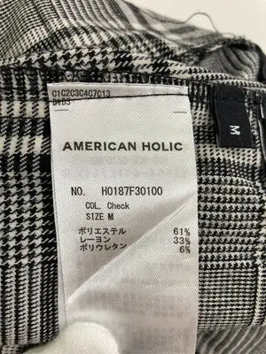 AMERICAN HOLIC/アメリカンホリック/その他パンツ/パンツ/ブラック/M