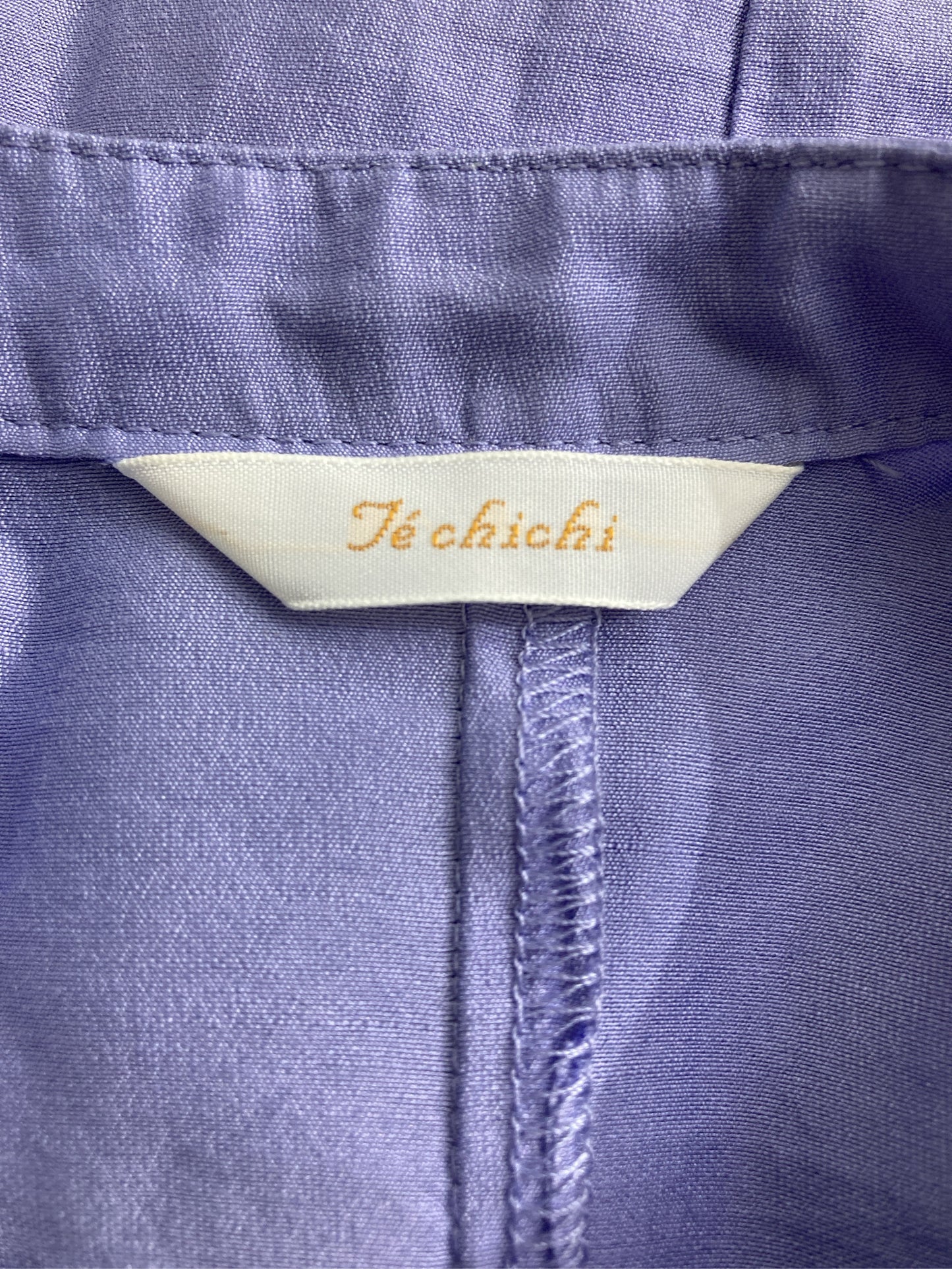 Te chichi/テチチ/シャツワンピース/ワンピース/ドレス/パープル/フリー