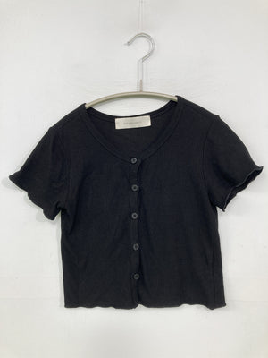 me+em select/ミームセレクト/シャツ/ブラウス/トップス/ブラック/F