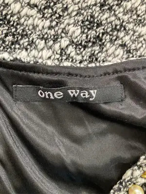 One Way/ワンウェイ/チュニック/ワンピース/ドレス/ブラック/M