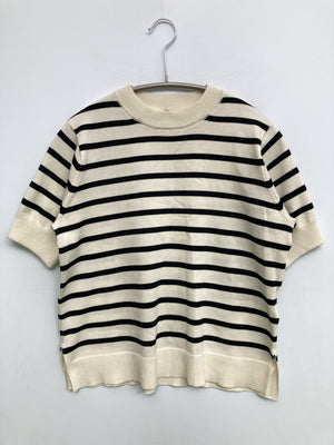 ニット/セーター/トップス/ホワイト/M