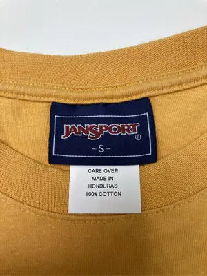 JANSPORT/ジャンスポーツ/Tシャツ/カットソー/トップス/イエロー/S