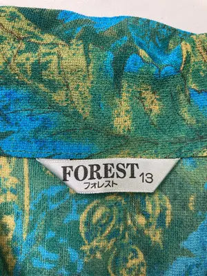 FOREST/シャツ/ブラウス/トップス/グリーン/13R   バスト89  身長158