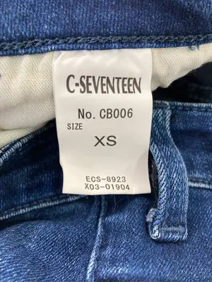 C-SEVENTEEN/シーセブンティーン/デニムパンツ/パンツ/ネイビー/XS
