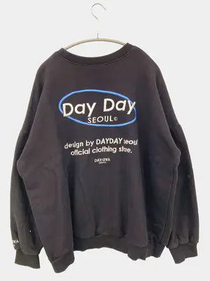 DAYDAY/デイデイ/スウェット/トップス/ブラック/L