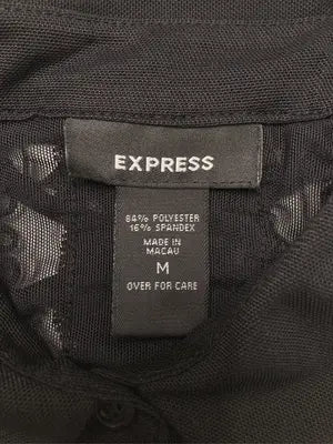 EXPRESS/エクスプレス/シャツ/ブラウス/トップス/ブラック/M