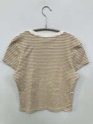 UNIQLO/ユニクロ/Tシャツ/カットソー/トップス/ベージュ/M