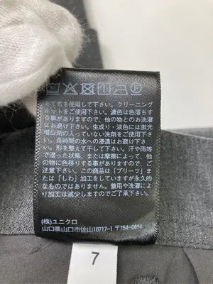 UNIQLO/ユニクロ/ショート/ミニスカート/スカート/グレー/XS