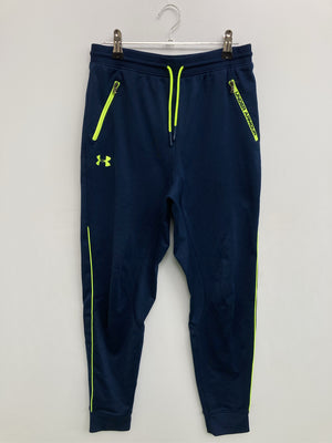 UNDER ARMOUR/アンダーアーマー/ジャージ/トラックパンツ/パンツ/ネイビー/YXL
