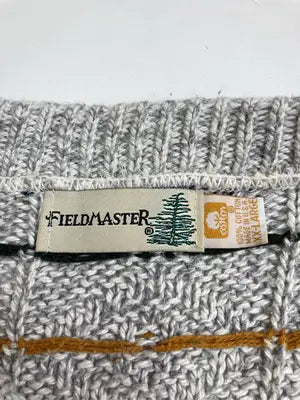 FIELD MASTER/ニット/セーター/トップス/グレー/XX-LARGE