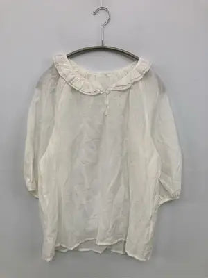 LAUIR/ラウアー/シャツ/ブラウス/トップス/ホワイト/XL